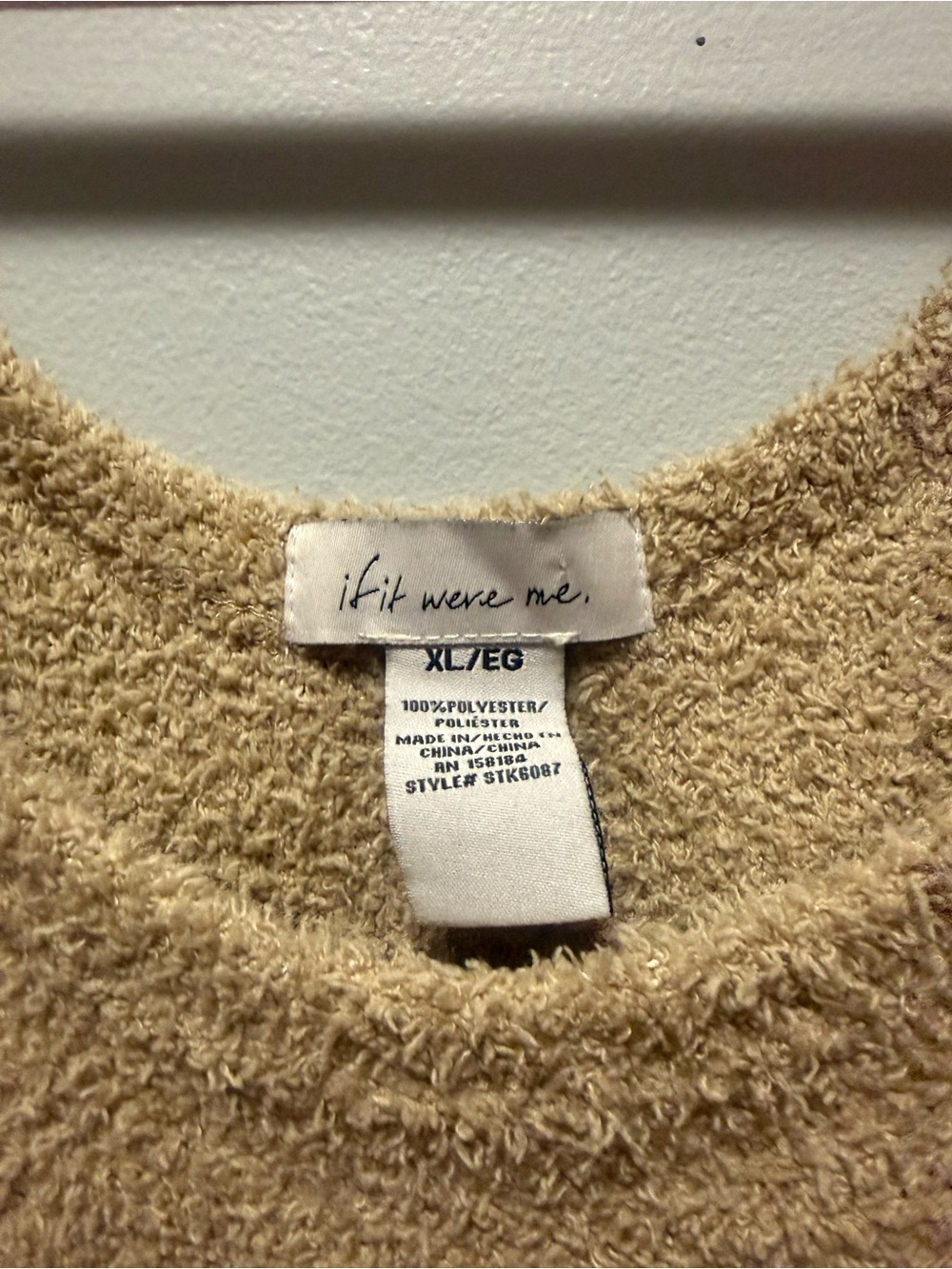 Fuzzy Cropped Tank - Picture 3 of 4
